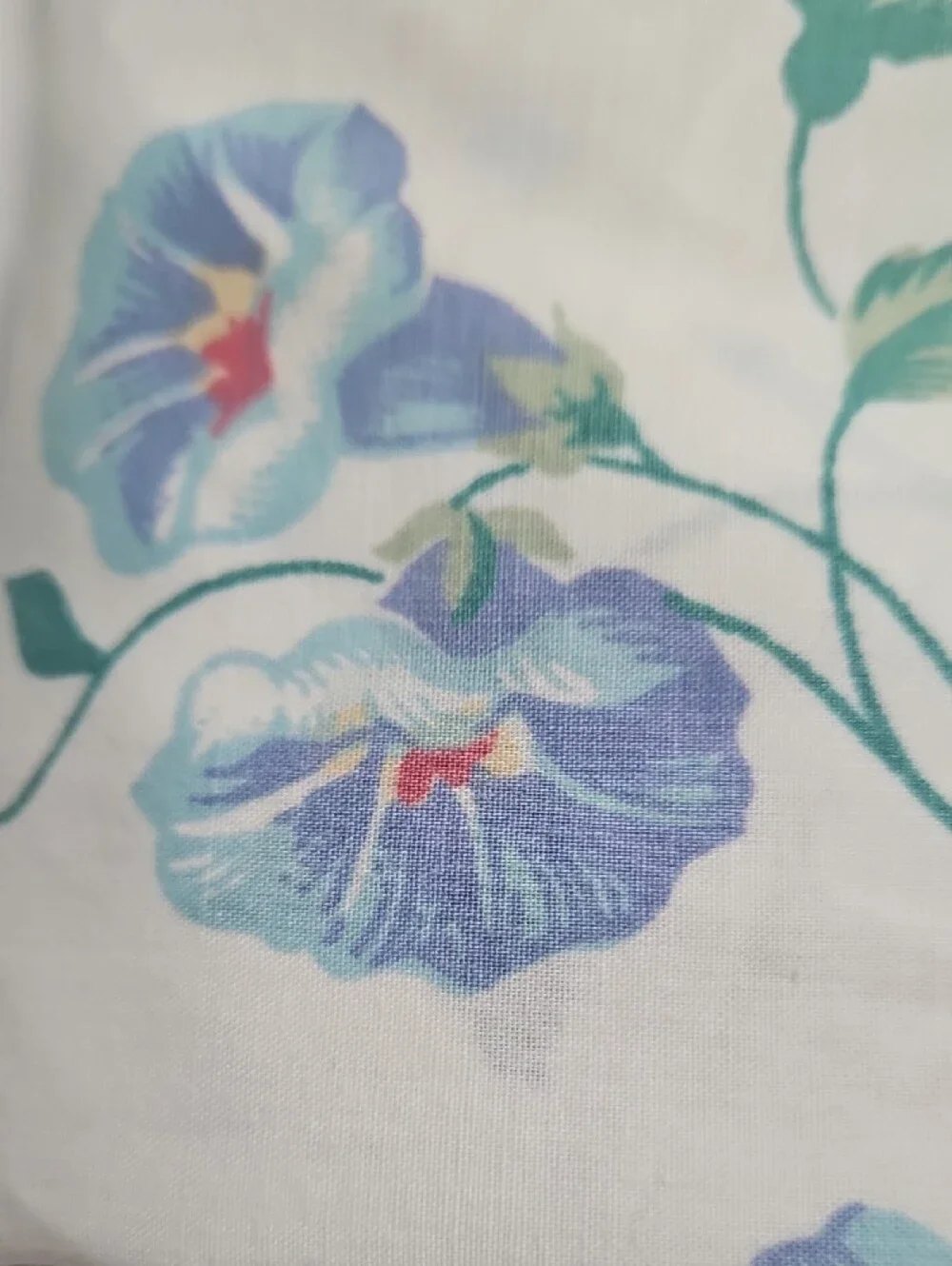 Floral Cotton Sheet Full Flat Sheet